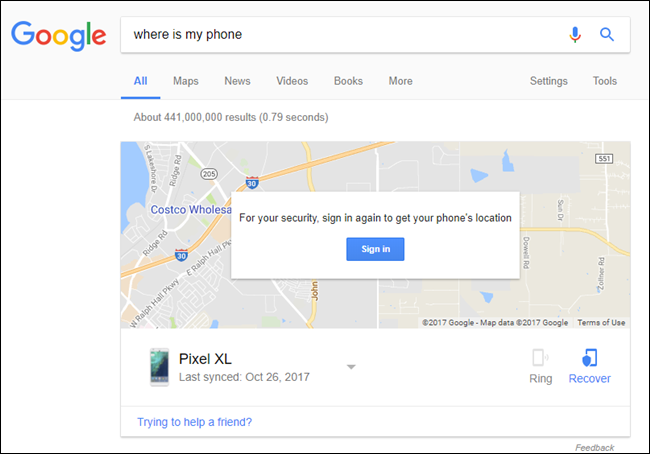 android find my phone
